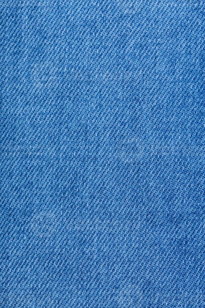 Detail of blue jeans photo
