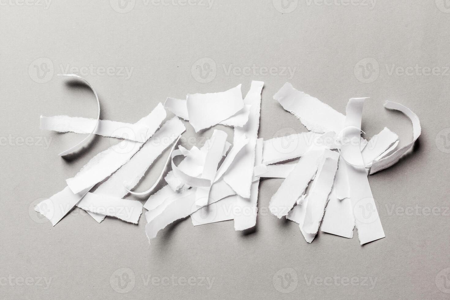 white ripped paper photo