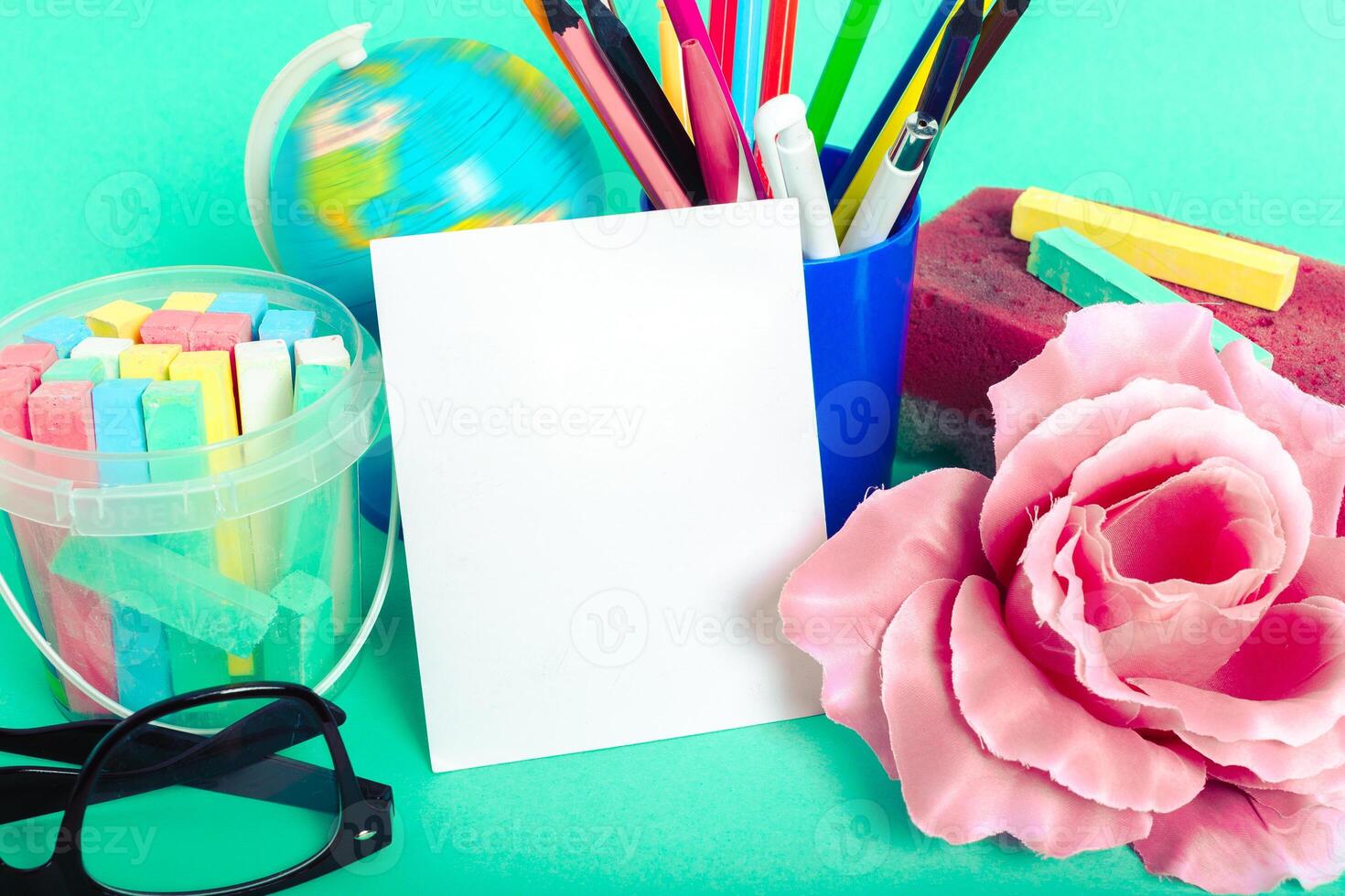 Teacher's day holiday. copy space photo
