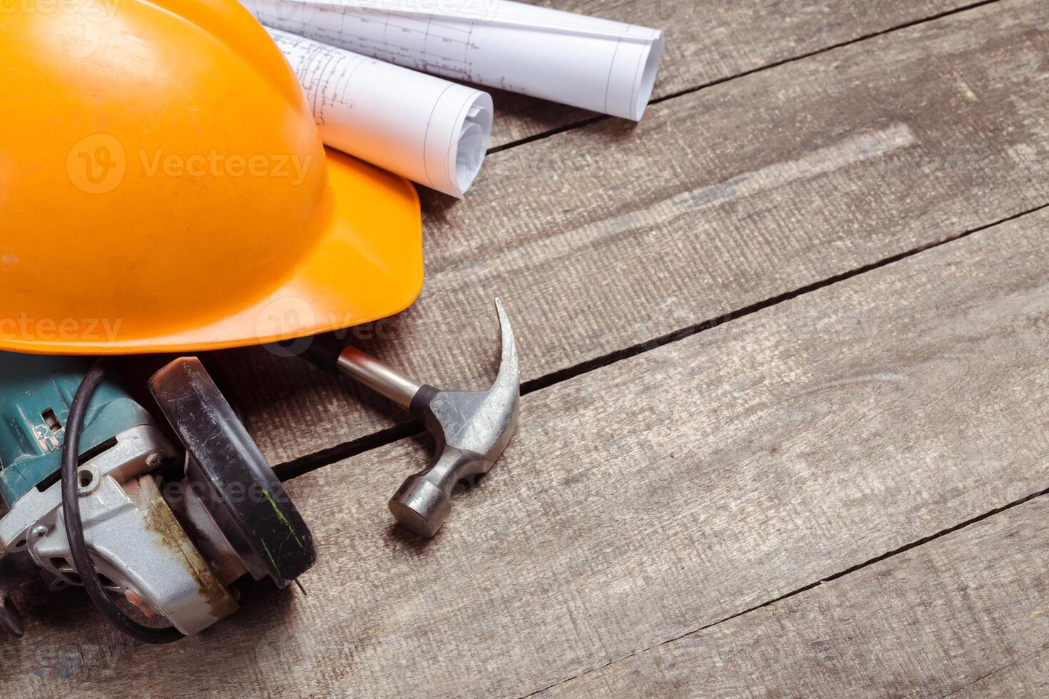 big set of construction tools photo