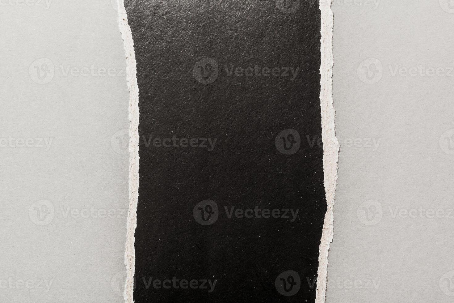 black ripped paper photo