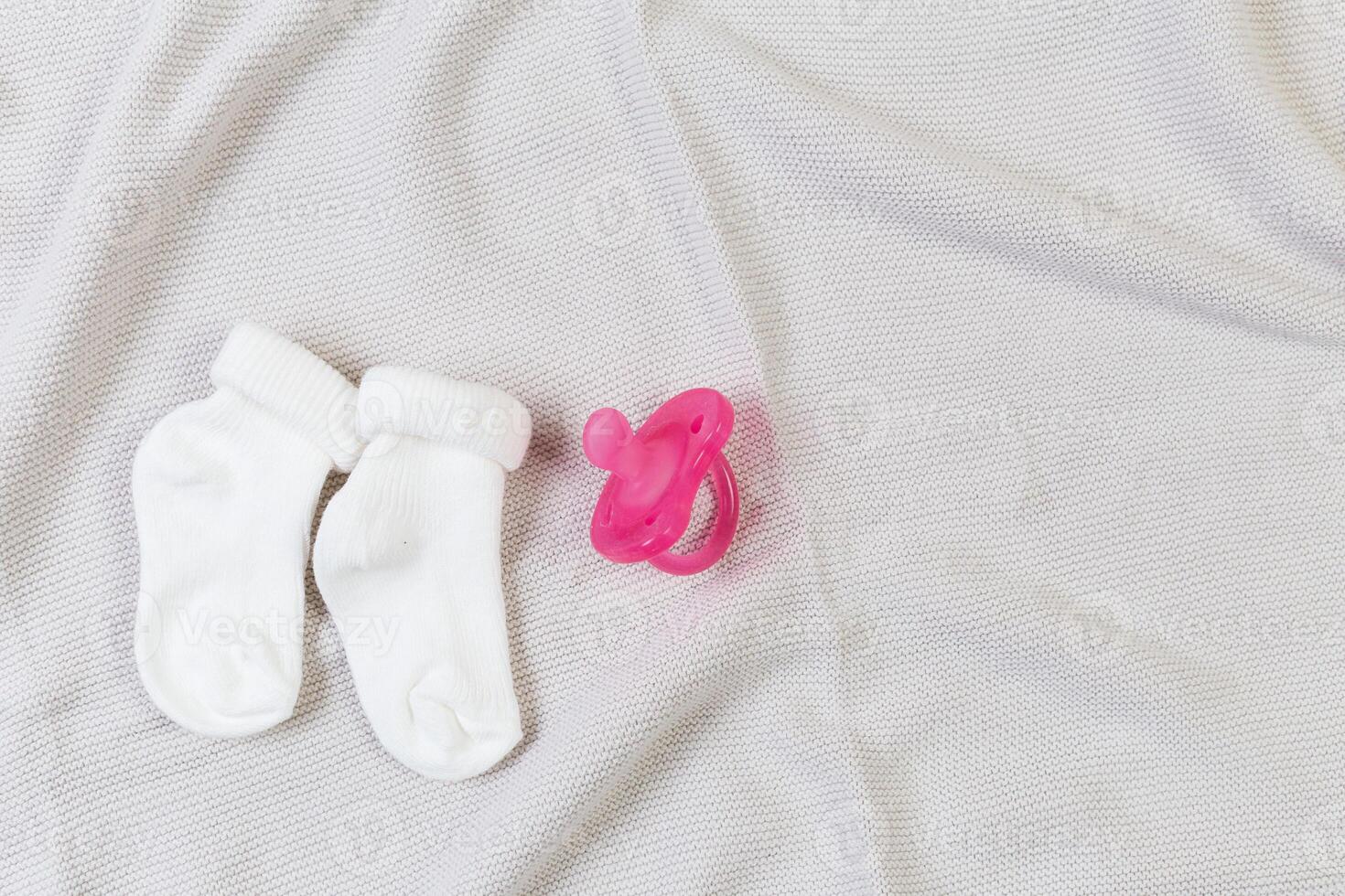 Collection of items for babies photo