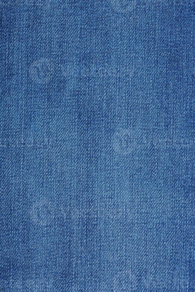 Detail of blue jeans photo