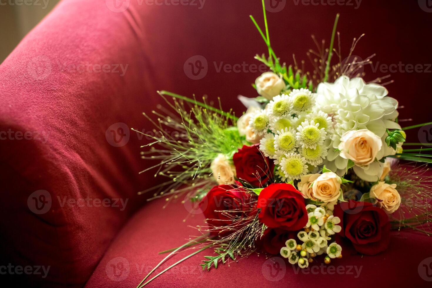 Beautiful bridal bouquet photo