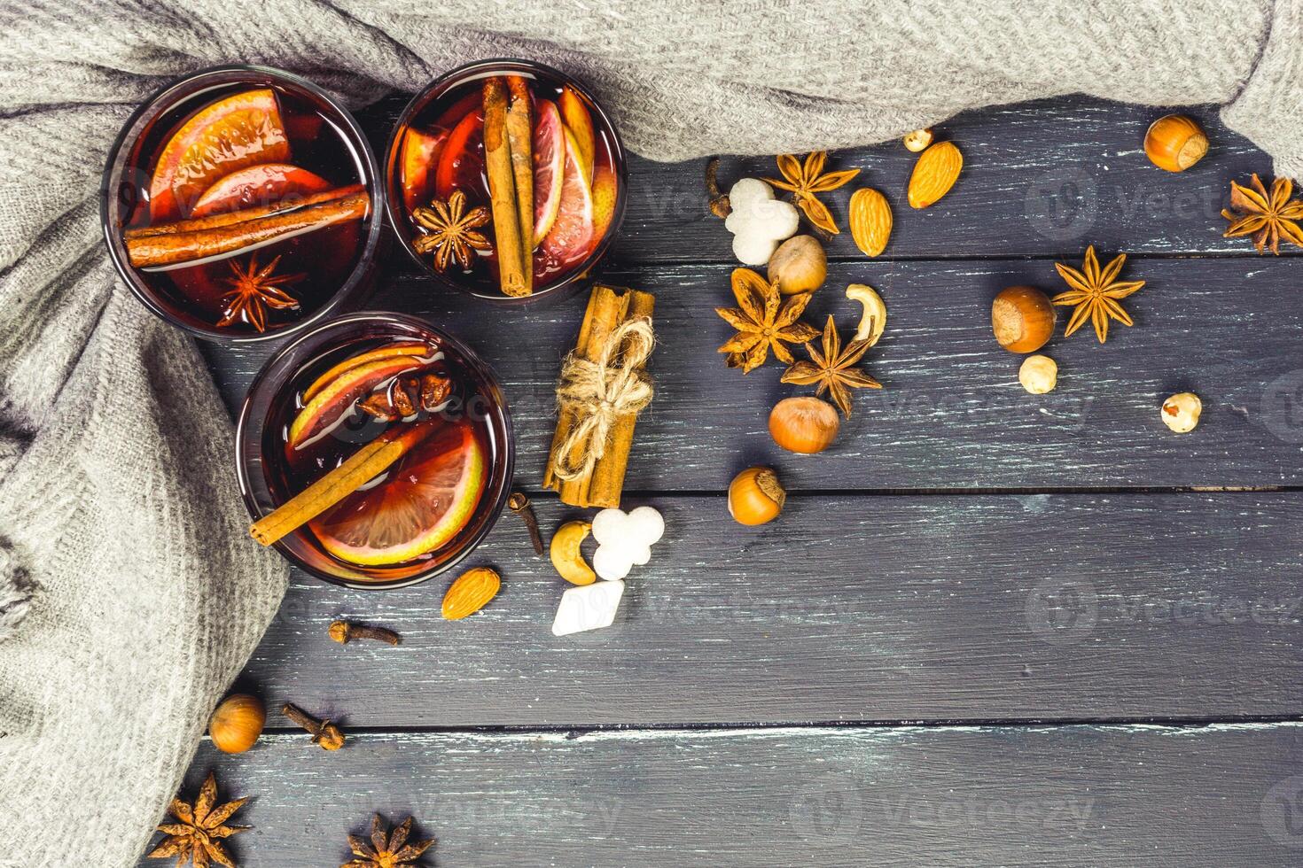 Christmas mulled wine photo