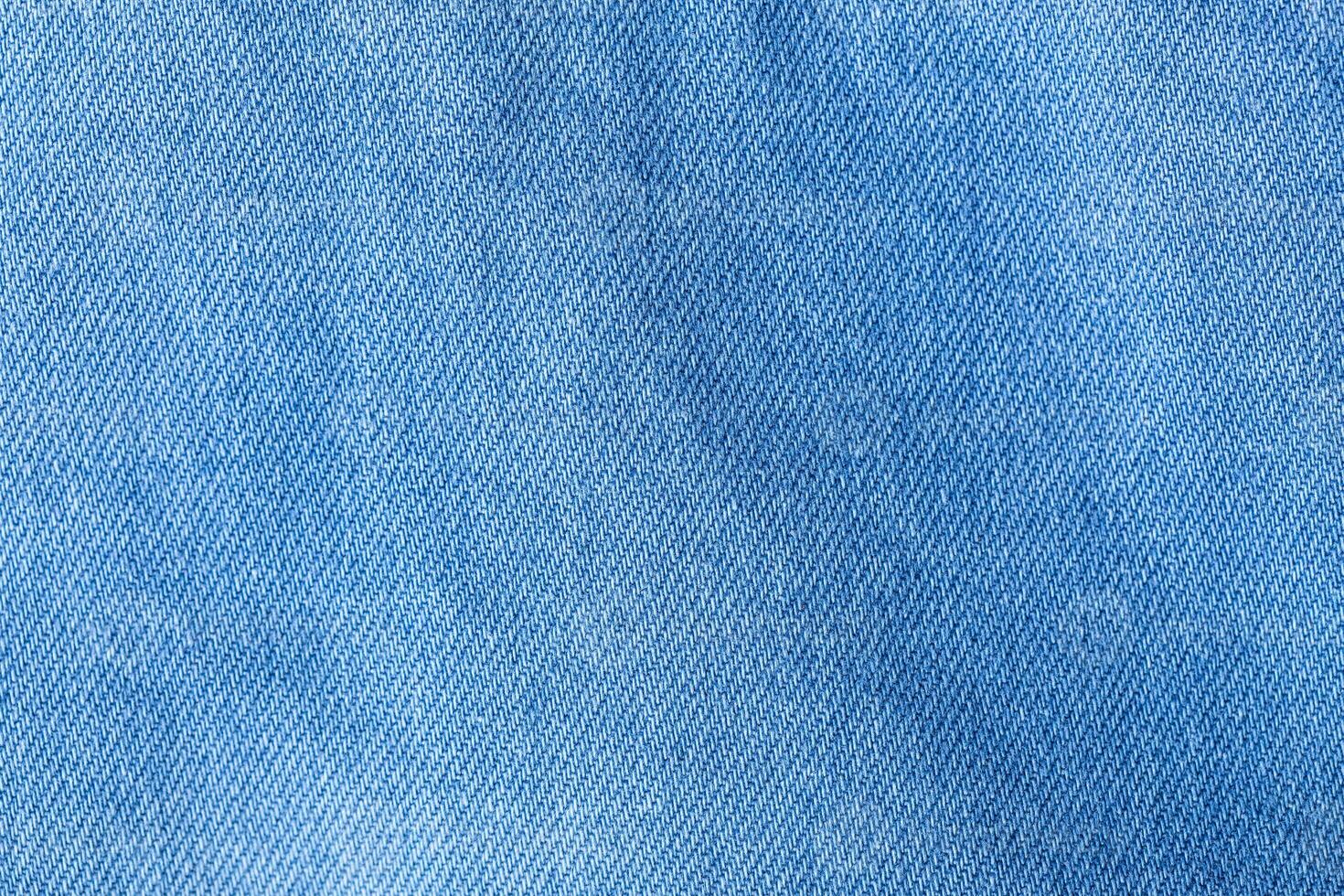 Detail of blue jeans photo