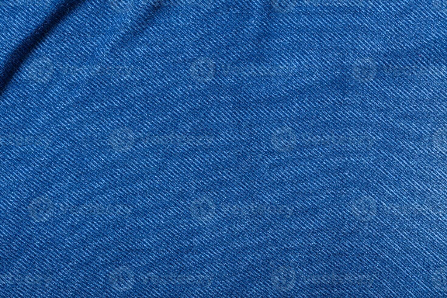 Detail of blue jeans photo