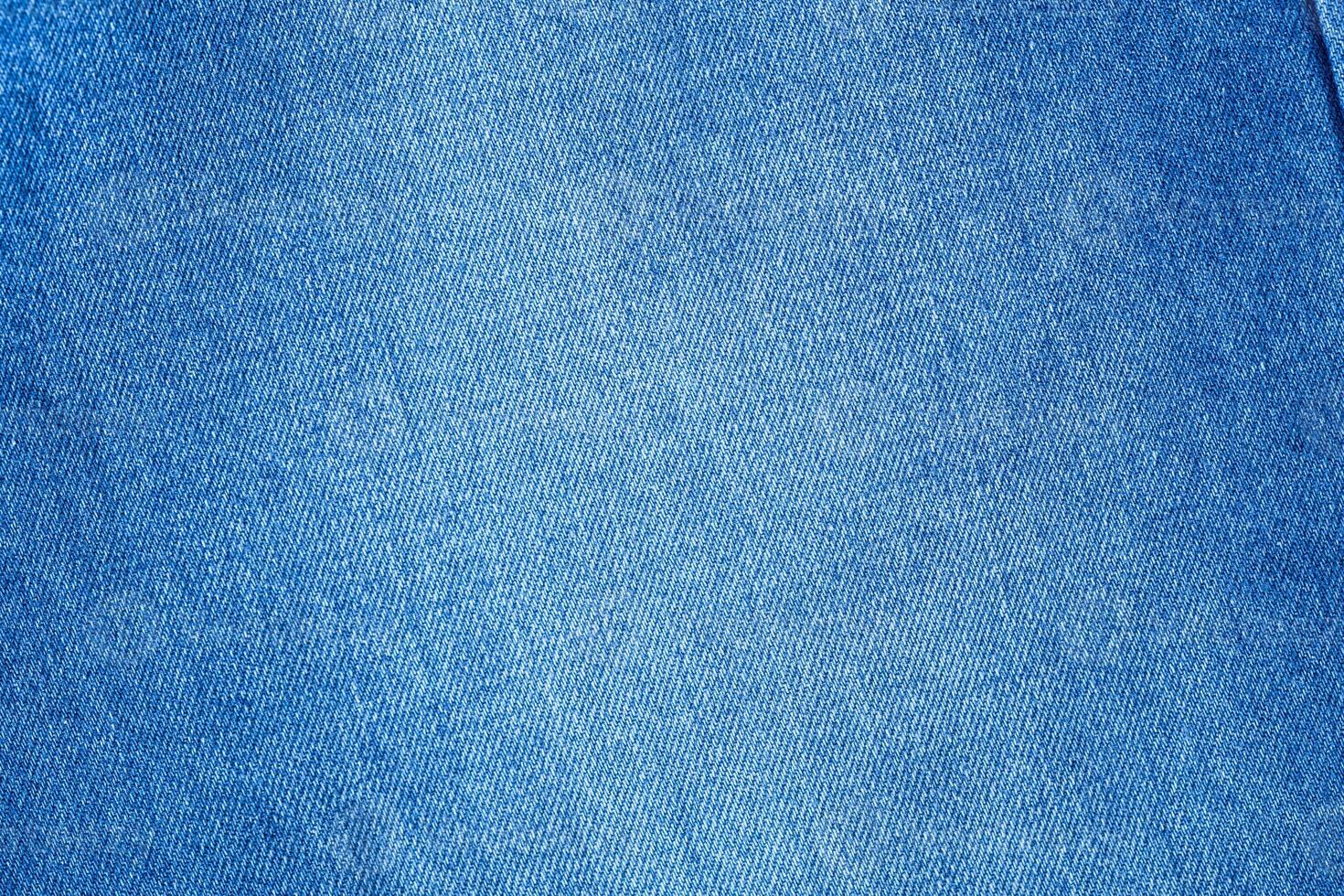 Detail of blue jeans photo