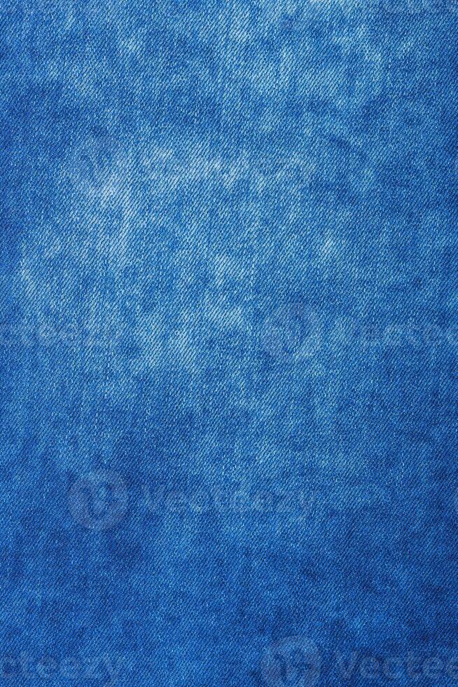 Detail of blue jeans photo