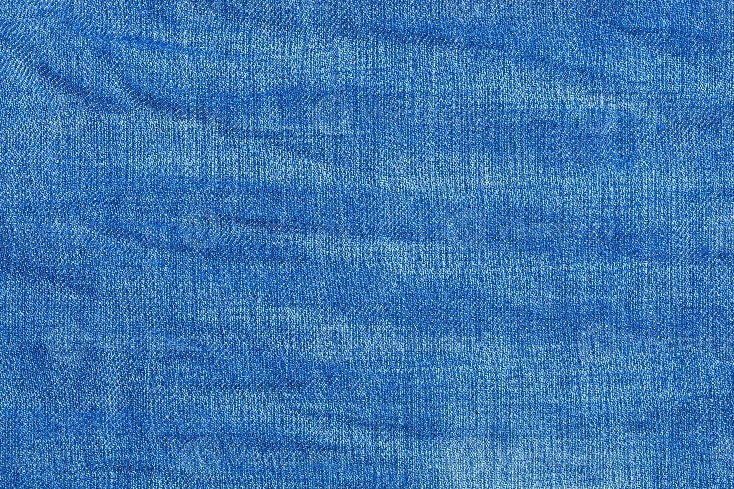 Detail of blue jeans photo