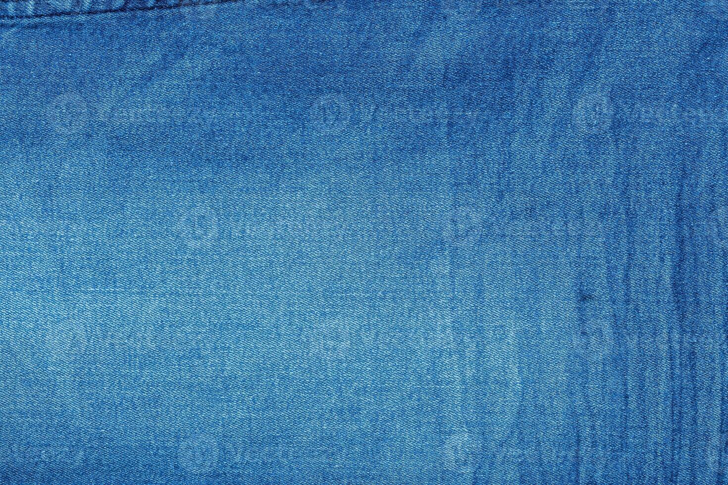Detail of blue jeans photo