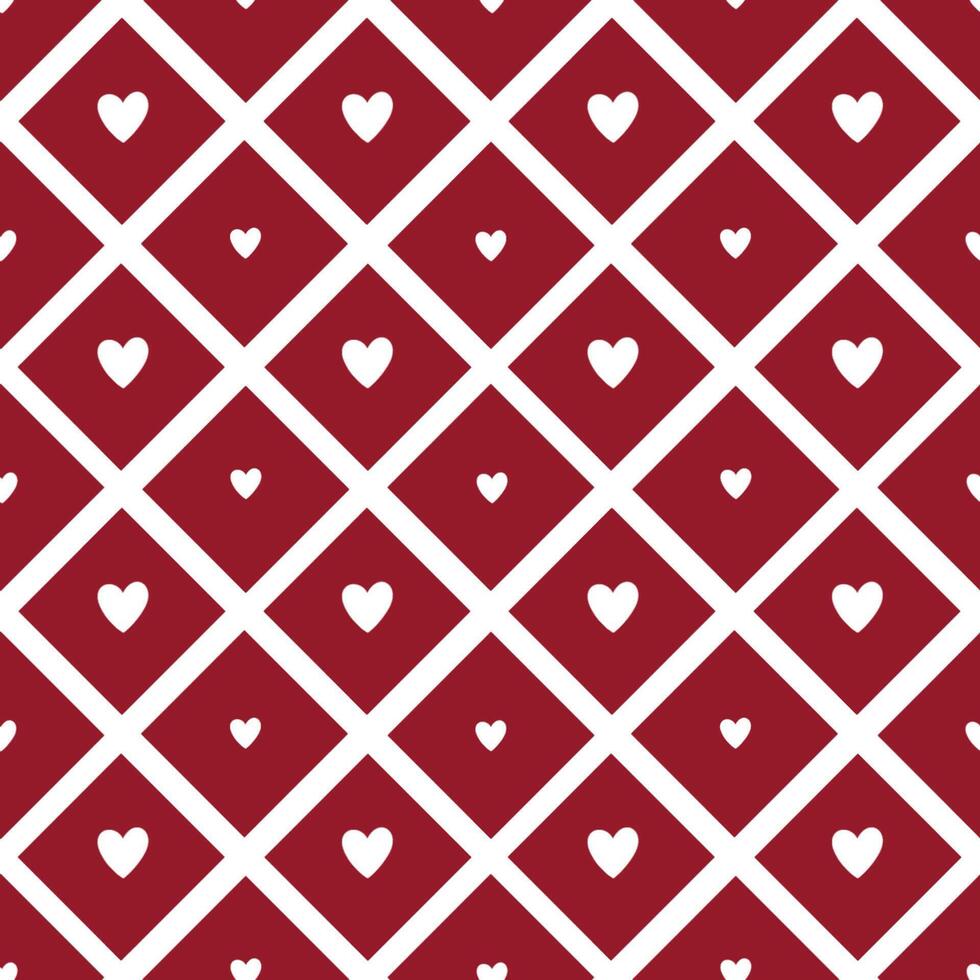 Minimal Geometric Textures. Creative Seamless Patterns Featuring Stylish Hearts and Romantic Shapes vector