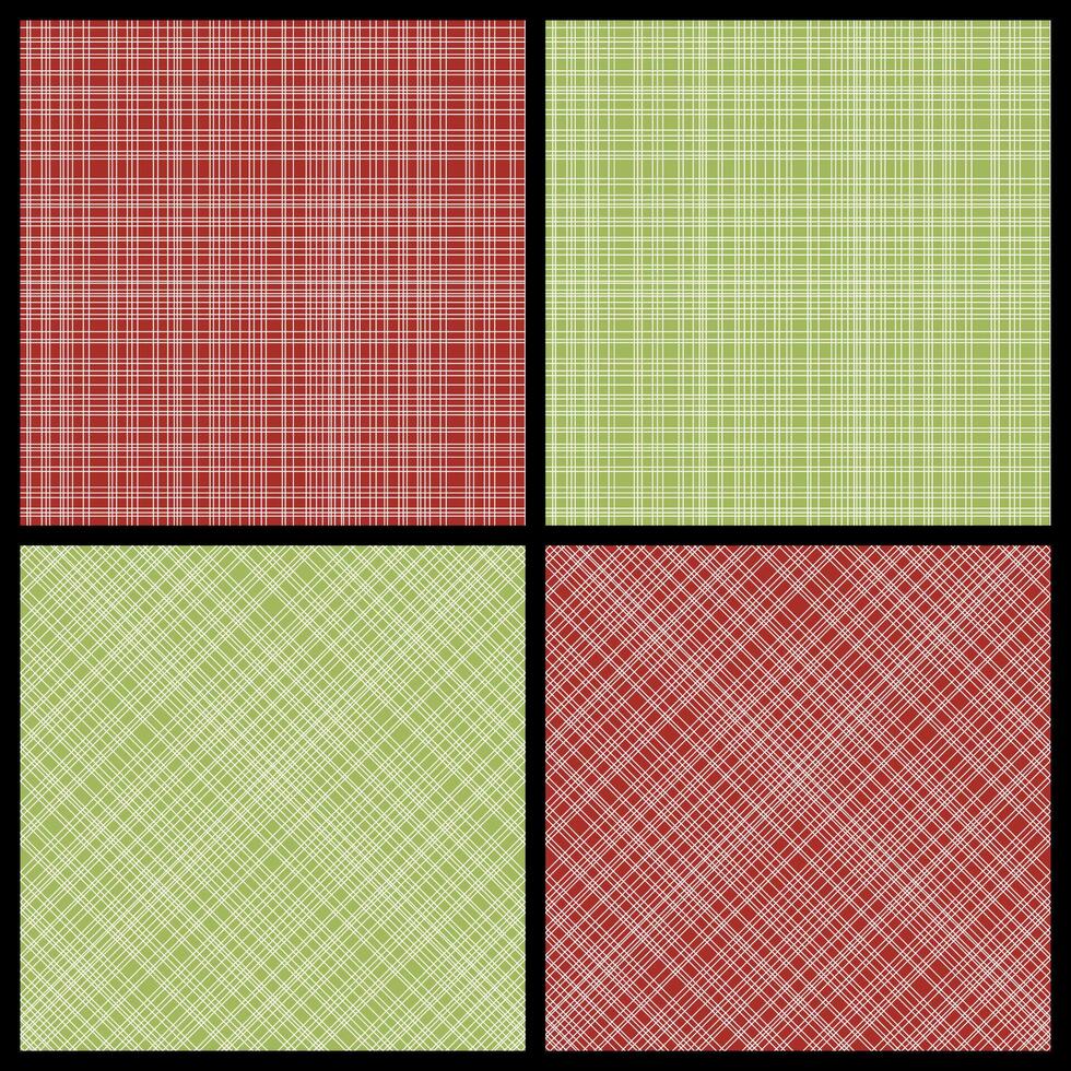 Set of seamless hatch patterns vector