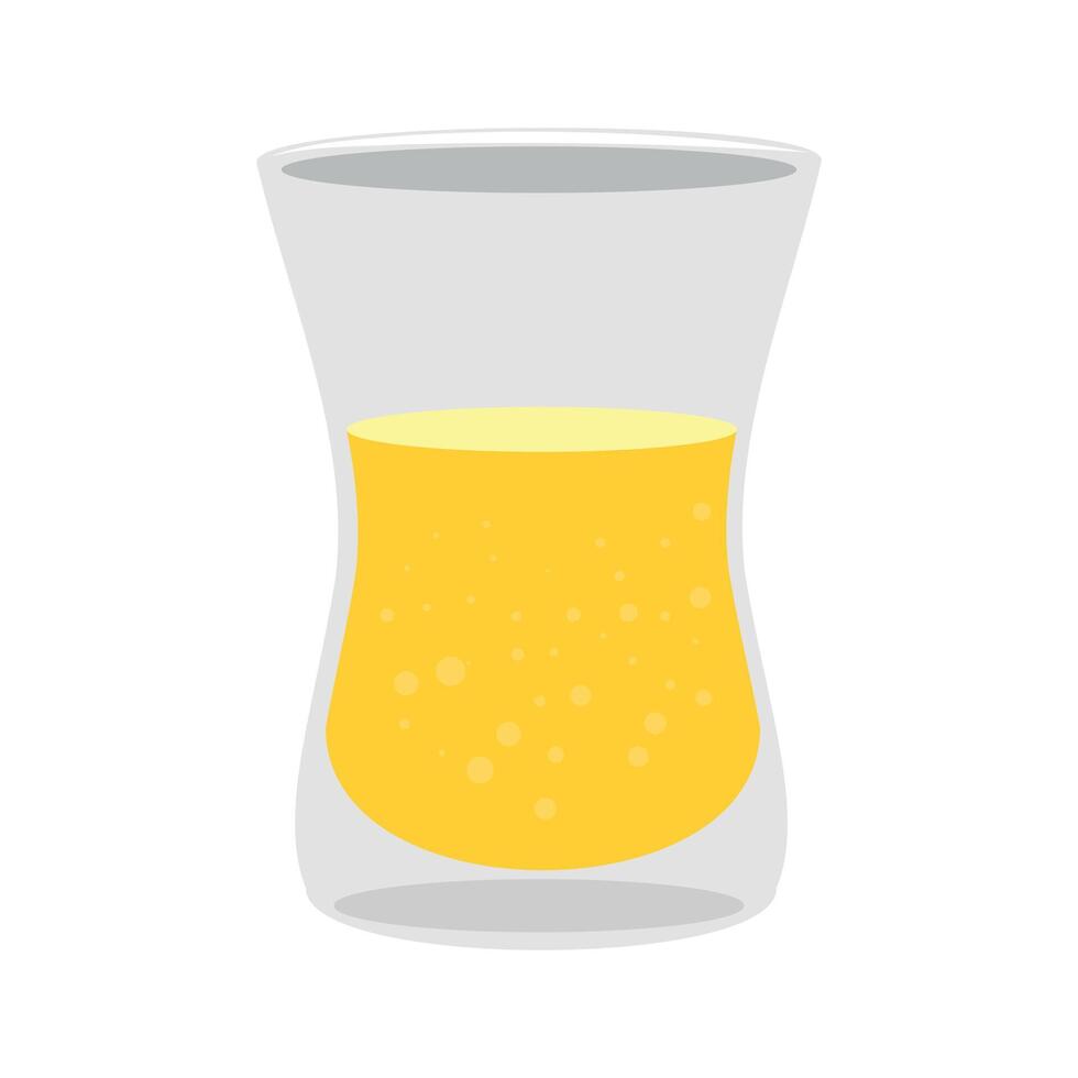 Tequila in a glass, a traditional drink ideal for celebrations and cocktails vector