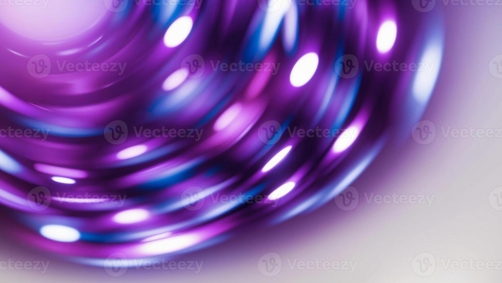 Abstract purple light background with circles photo