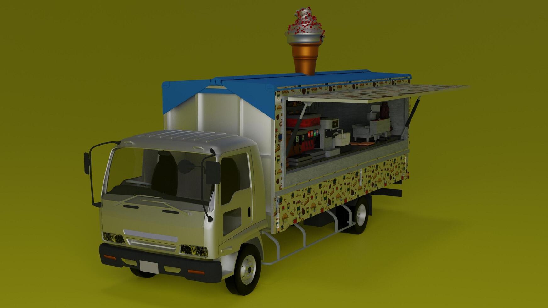 burger and food van 4k photos