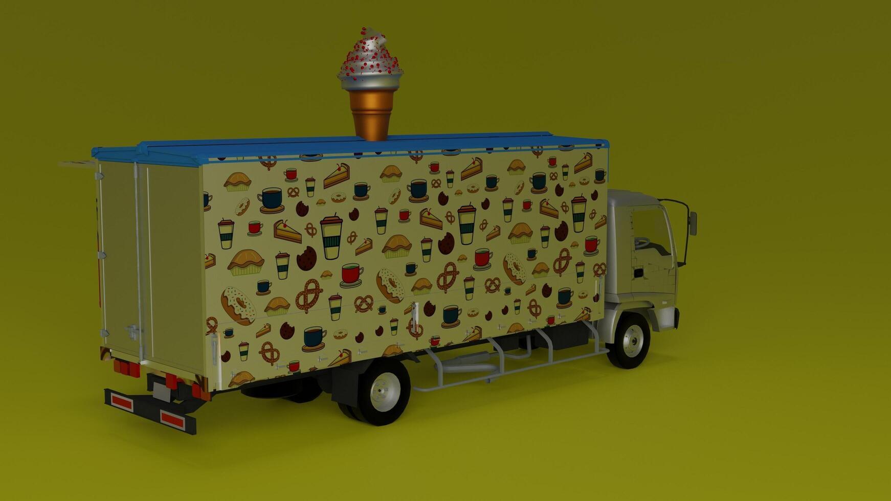 burger and food van 4k photos