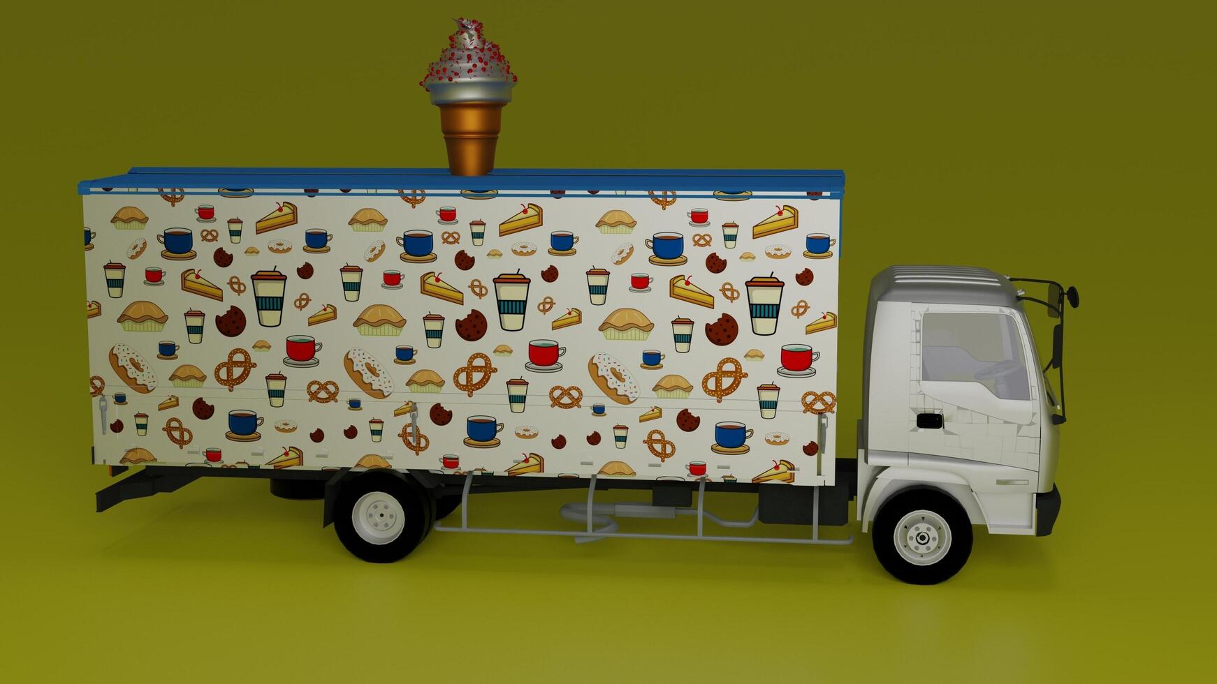 burger and food van 4k photos