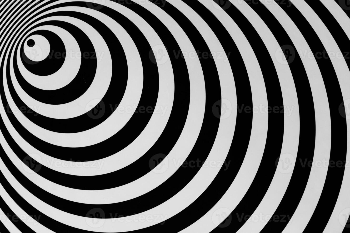 Optical illusion horizontal background. Abstract curves, geometric effect. photo