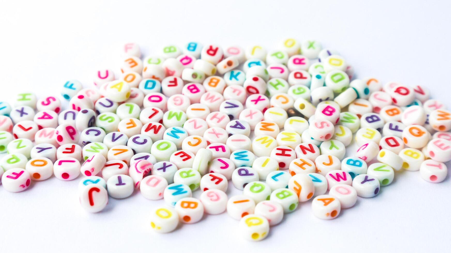ABC Alphabet buttons photo