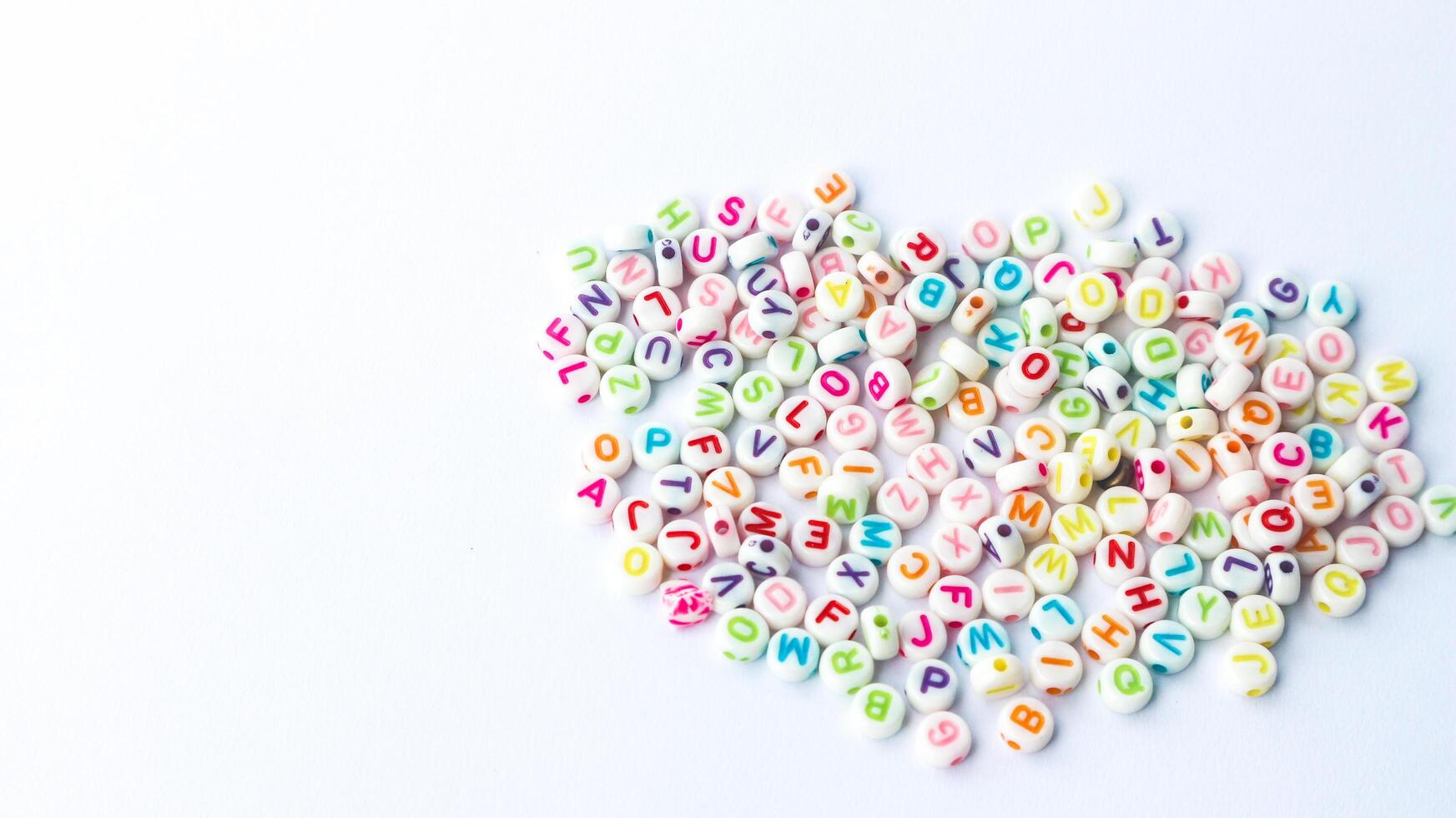 ABC Alphabet buttons photo