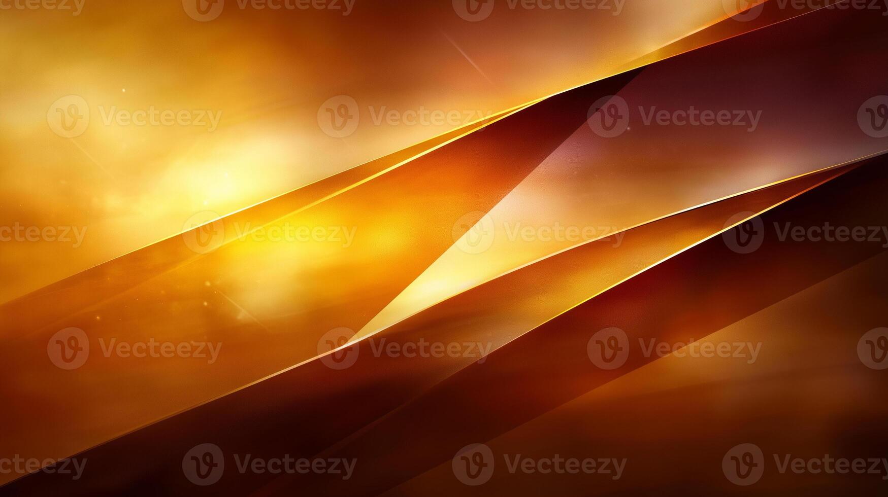 Golden abstract background with smooth, flowing shapes and warm hues. vibrant colors create sense of energy and movement, perfect for design projects or digital art photo