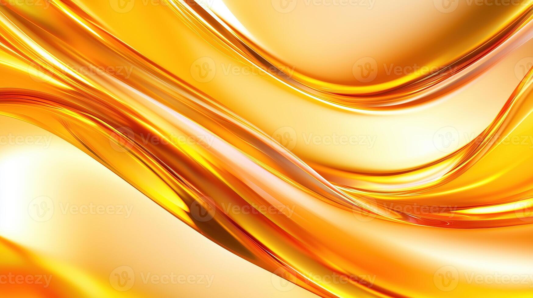 vibrant abstract background featuring flowing golden waves that evoke sense of warmth and fluidity, perfect for creative projects photo