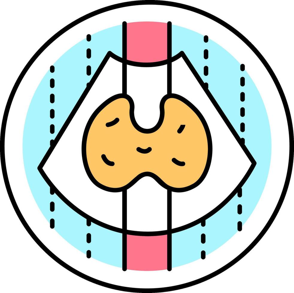 A cartoonish illustration of a heart vector
