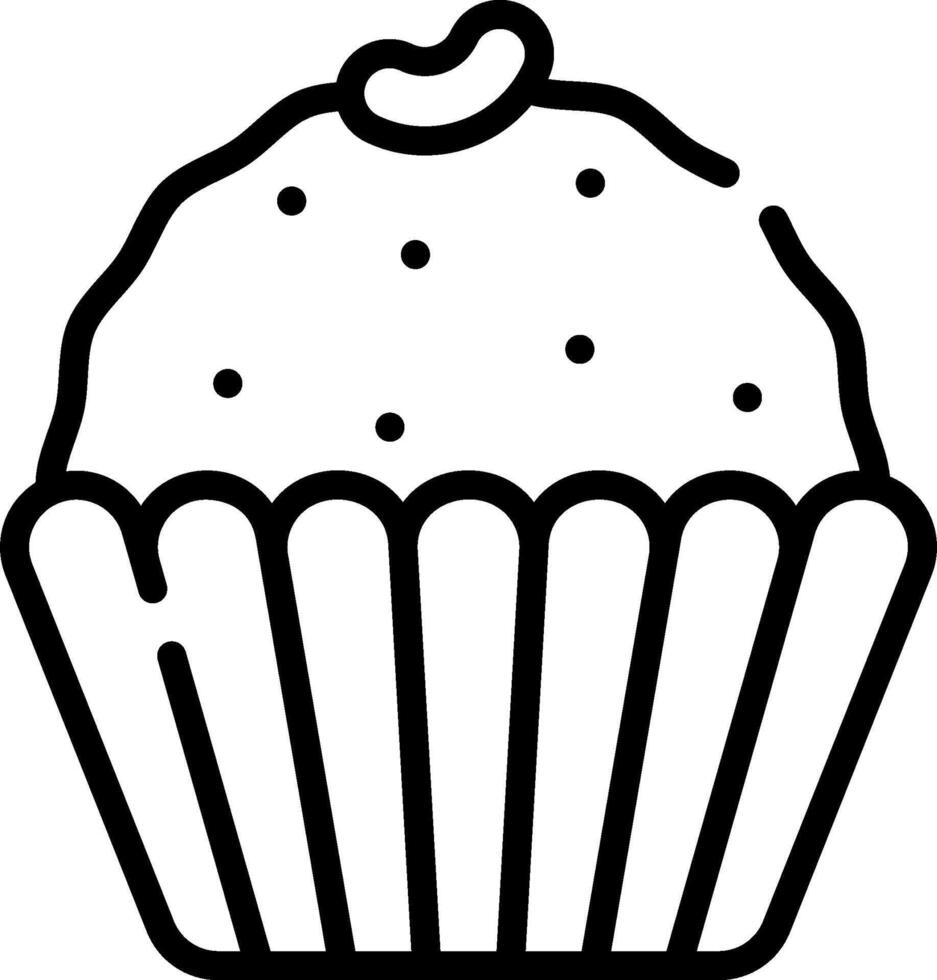 Cupcake coloring pages free printable vector