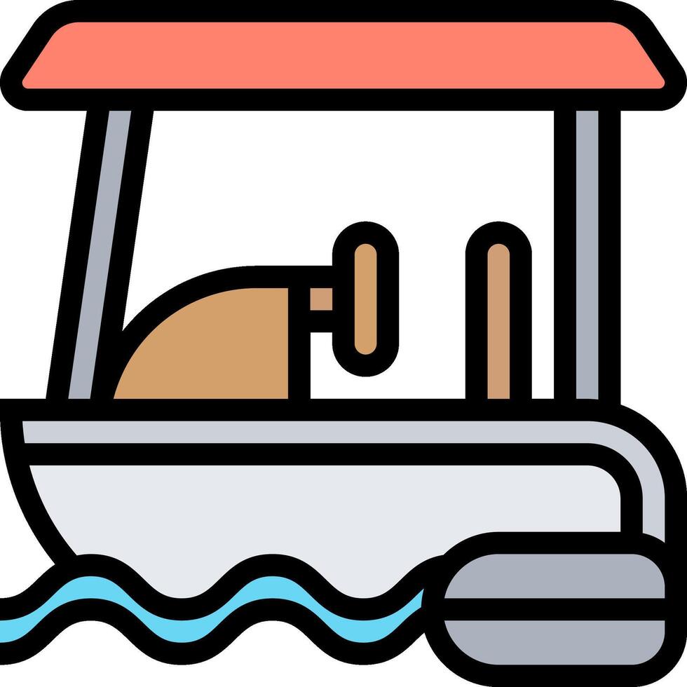 Boat icon illustration vector