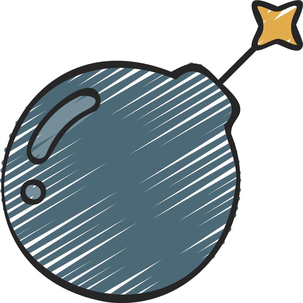 Bomb bomb icon illustration design vector