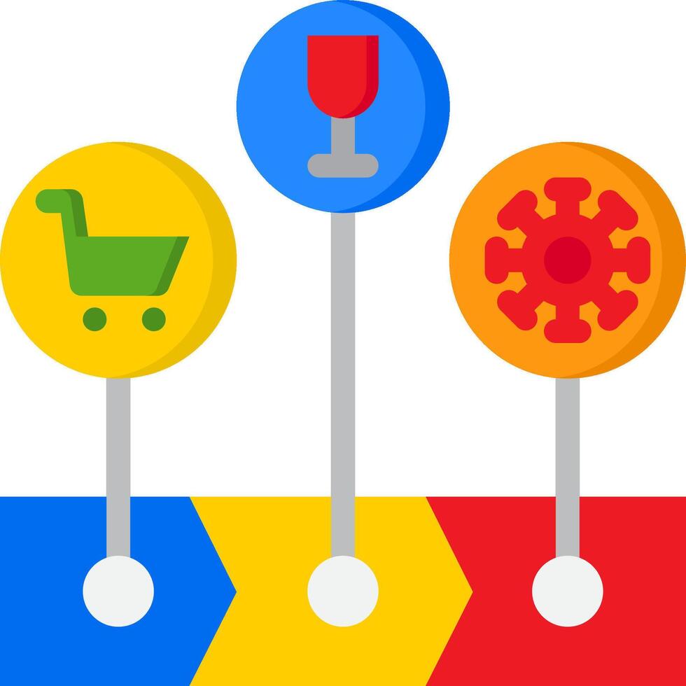 Google analytics dashboard vector