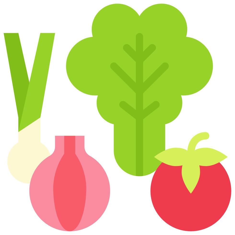 Vegetables illustration design vector