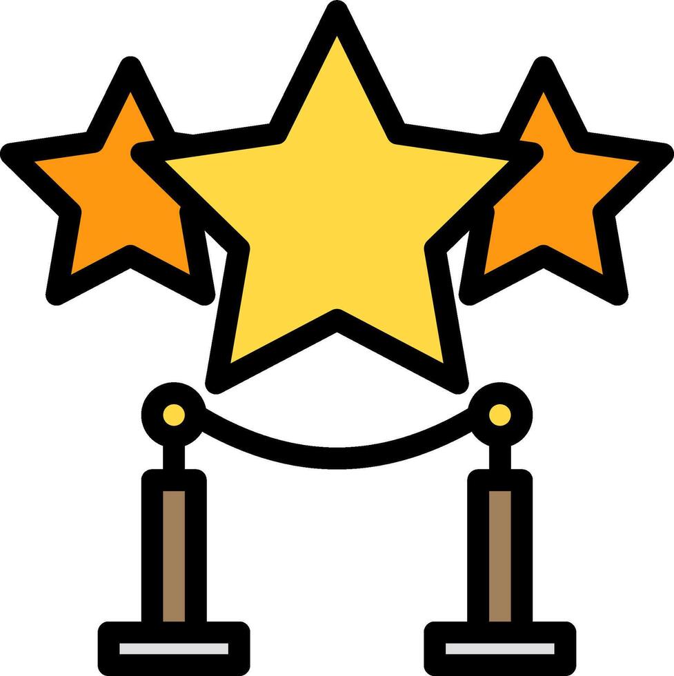 Five star icon illustration vector