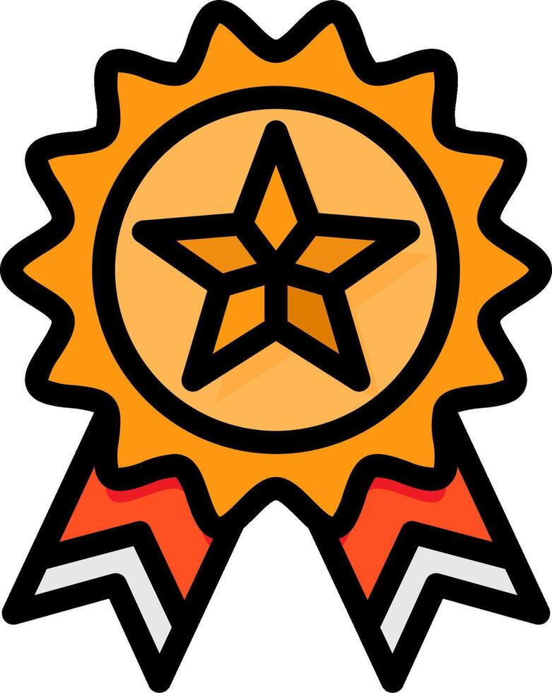 A star award icon on a white background vector