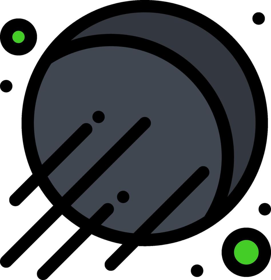 Space station icon vector