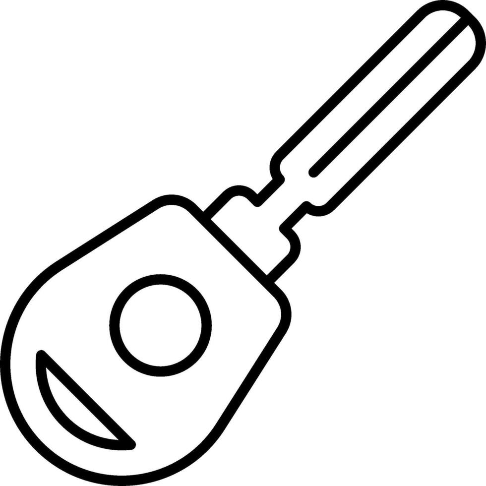 Car key icon vector