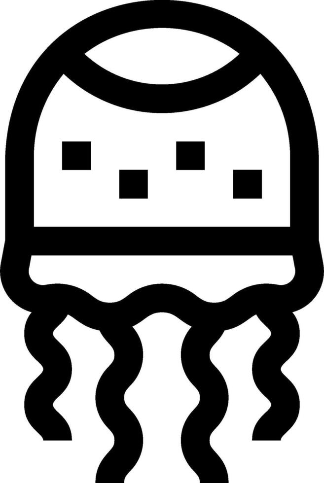 Jellyfish illustration design vector