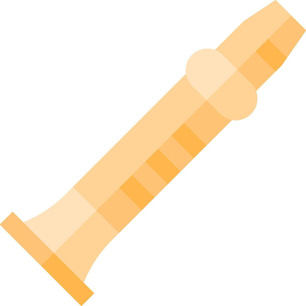 A screwdriver on a white background vector