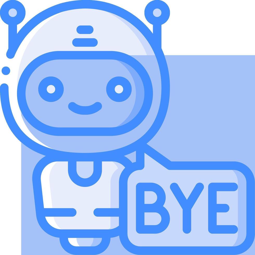 Bye bye chatbot vector