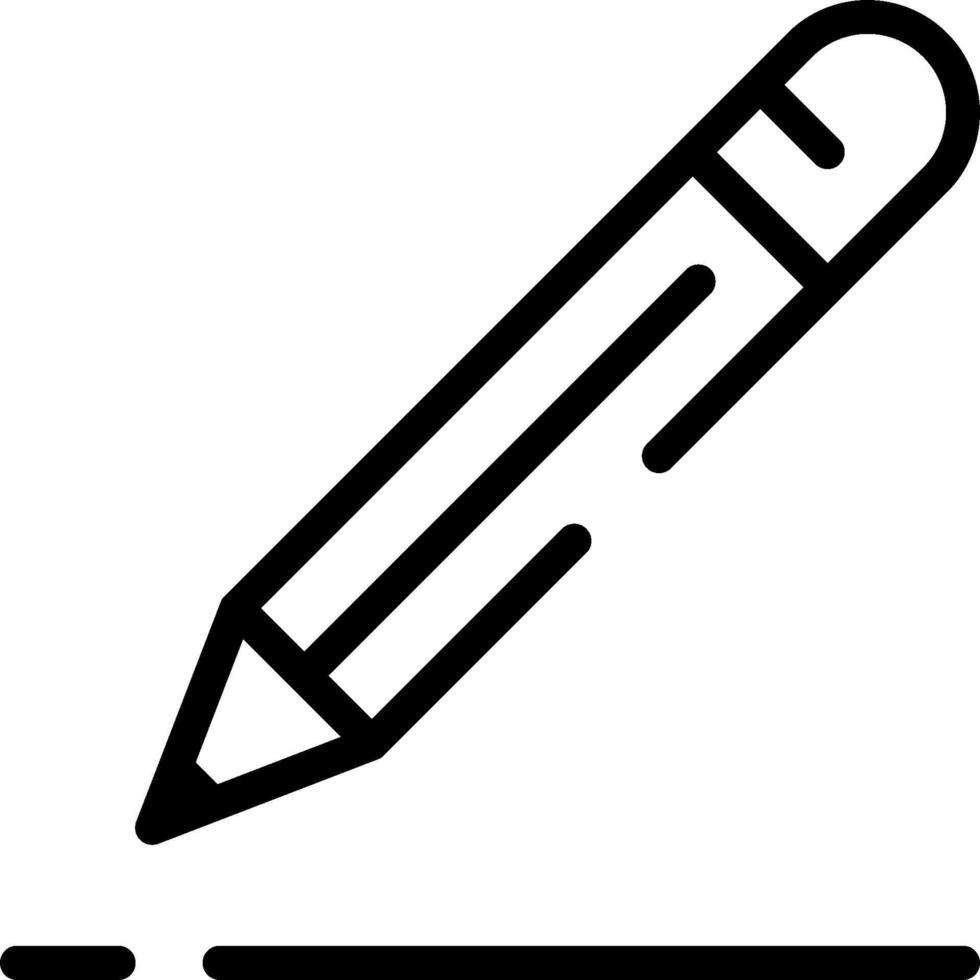 Pencil illustration design vector