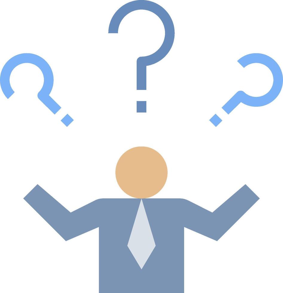 Question mark icon vector