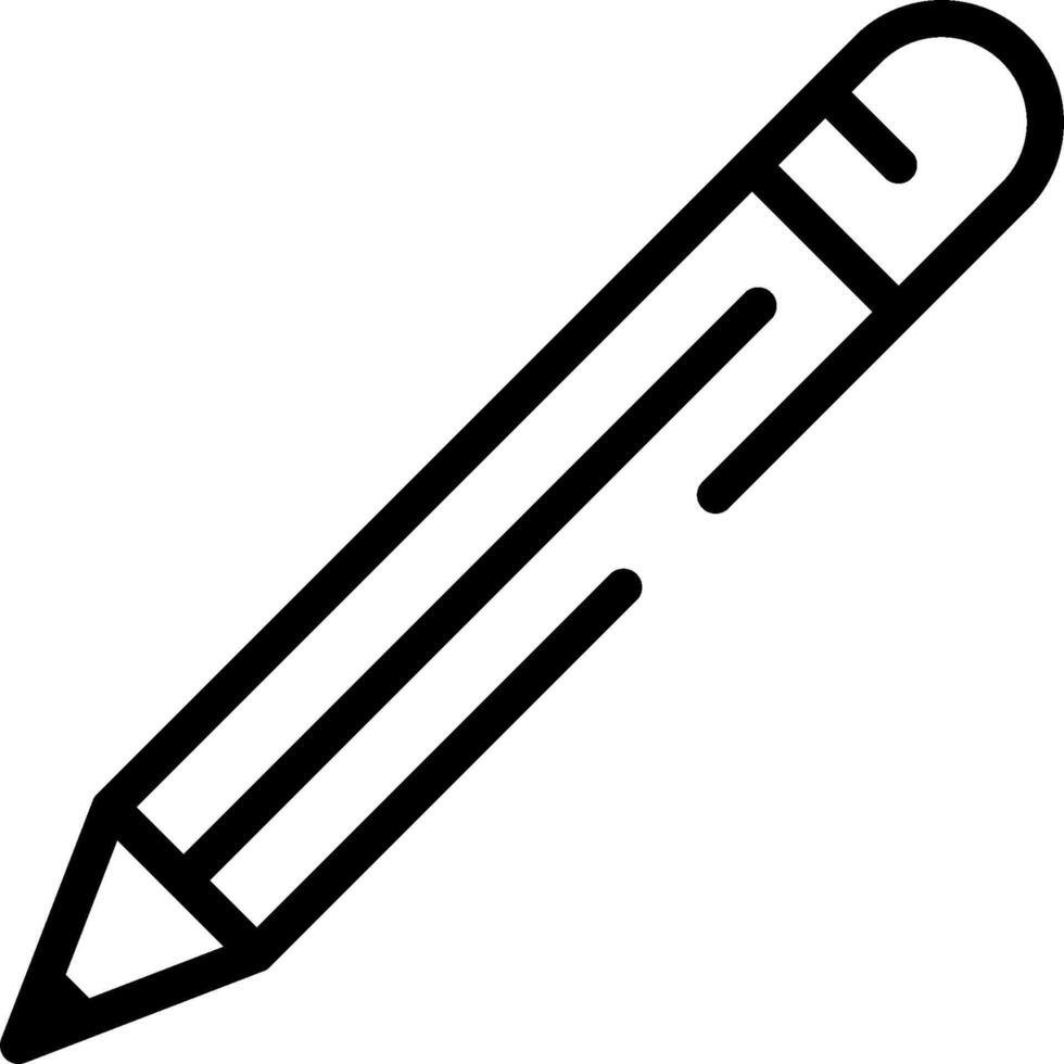 Pencil icon illustration vector