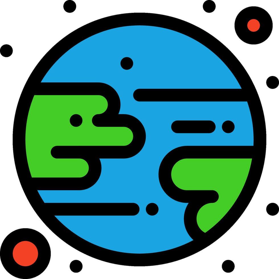 Earth globe icon illustration vector