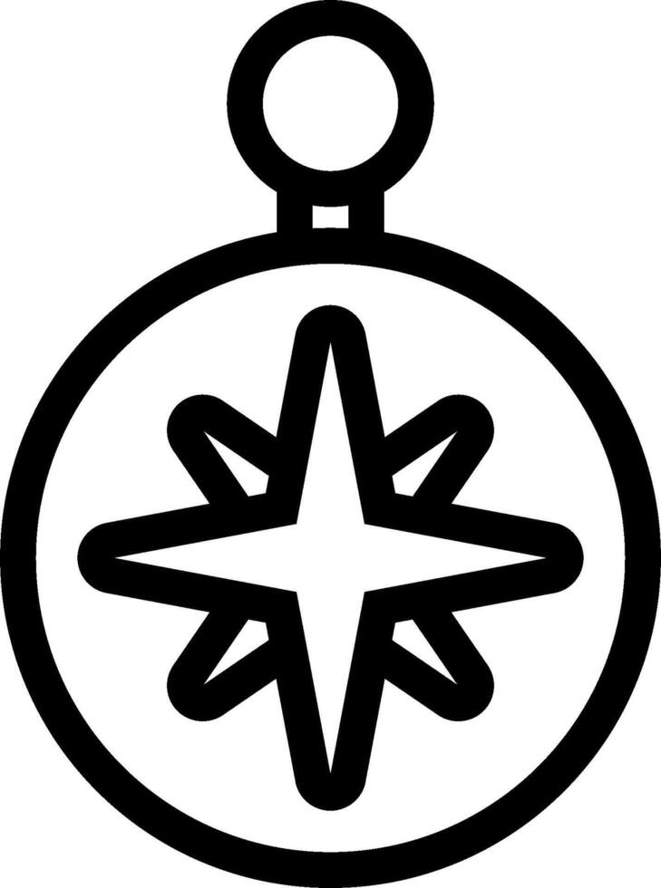 Compass icon illustration vector
