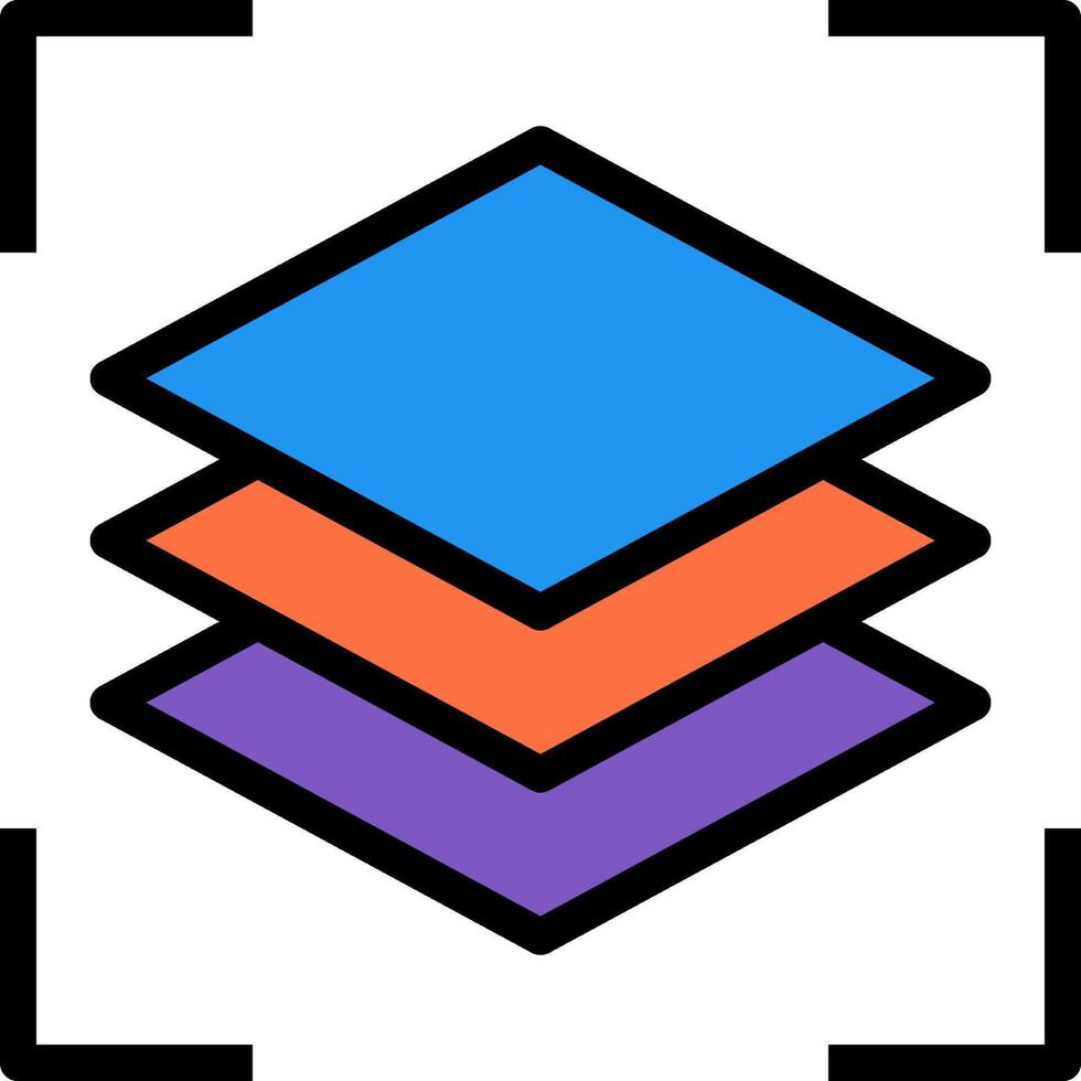 The icon for the app store vector