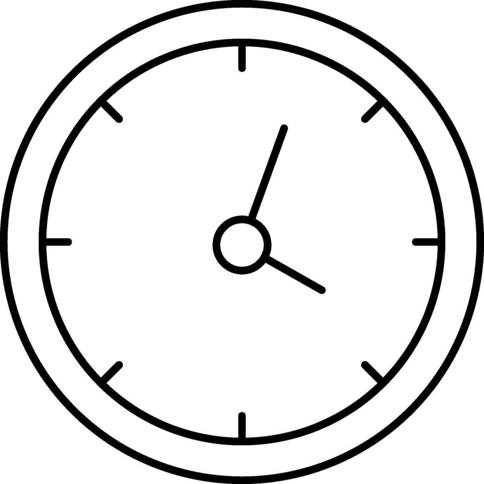 Clock icon clipart vector