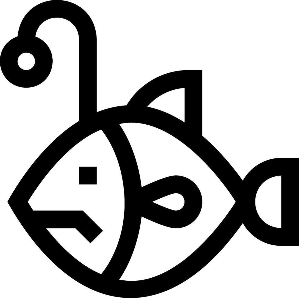 Fish illustration design vector