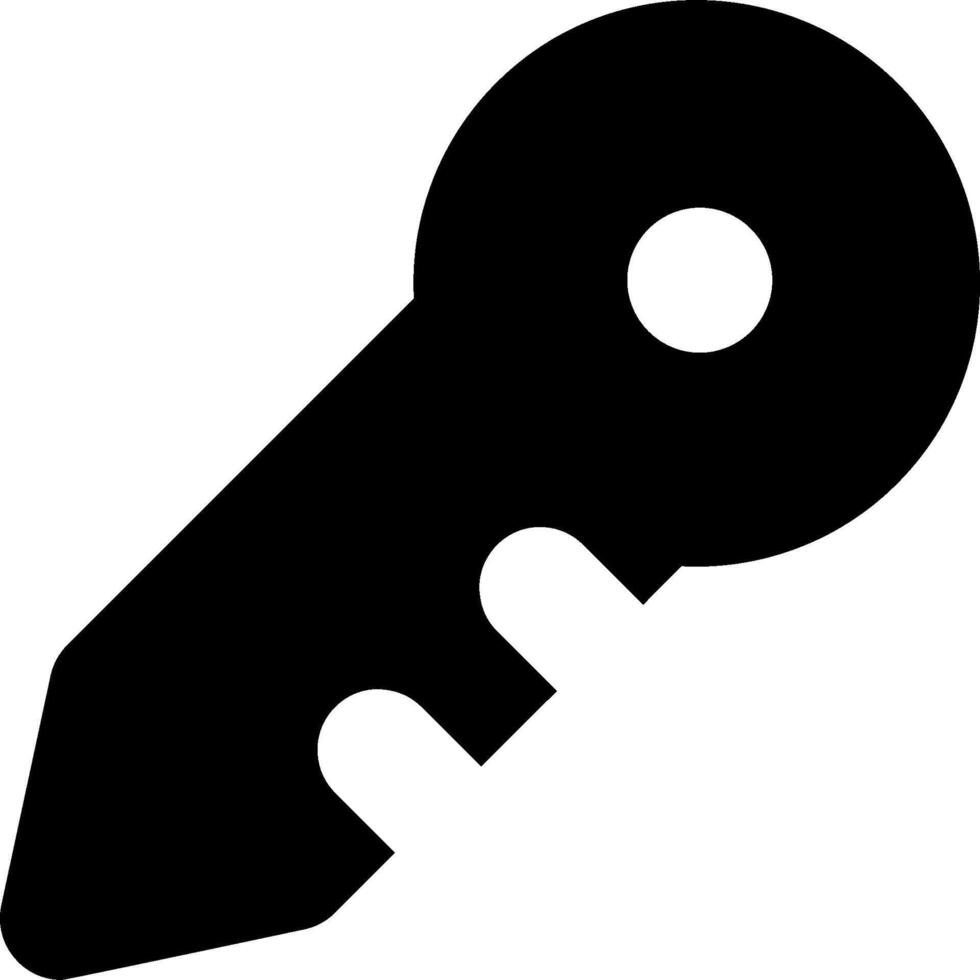 Key illustration design vector