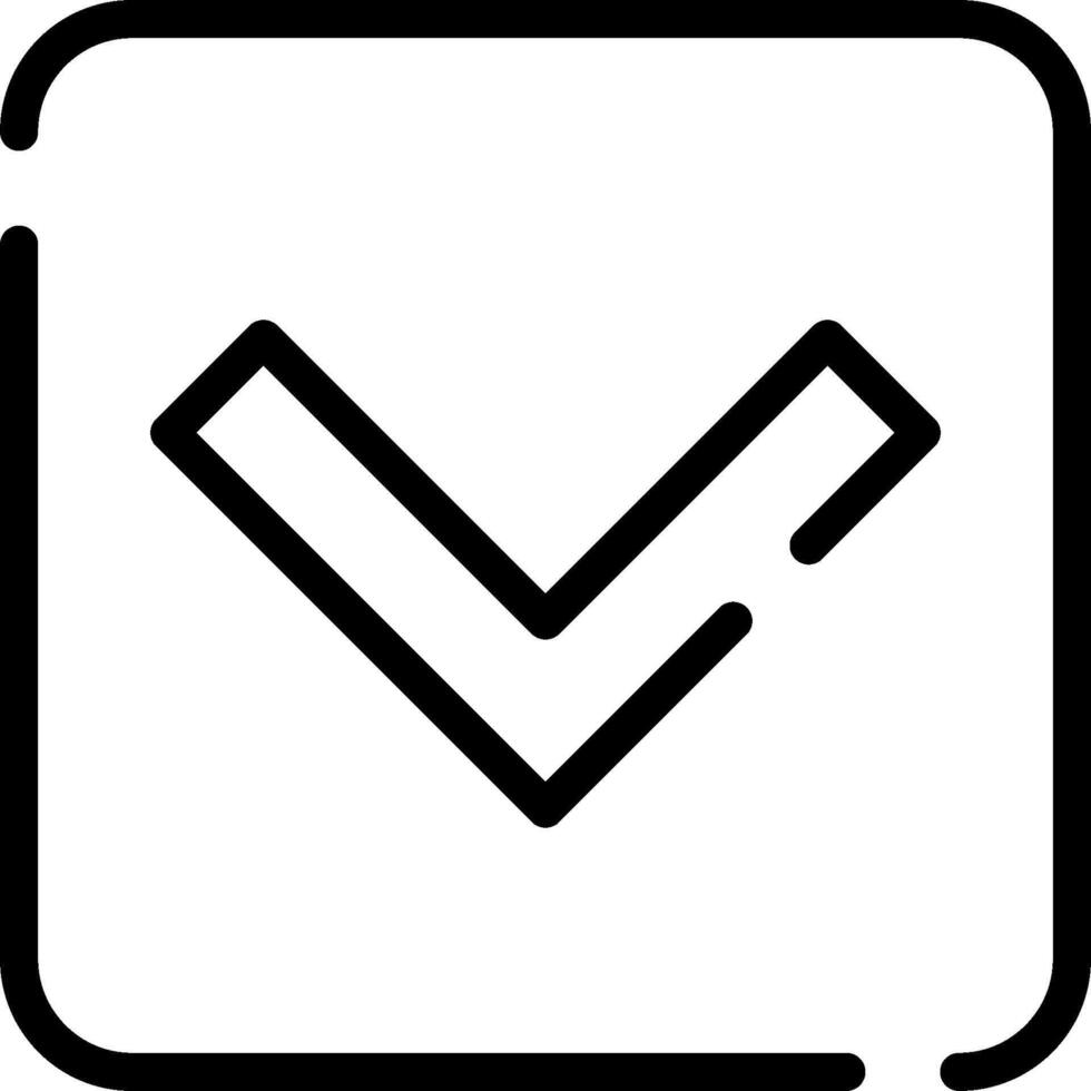 Check mark icon illustration vector